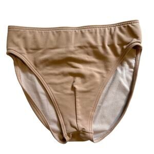 NWOT Capezio Full Seat Dance Belt Nude Large